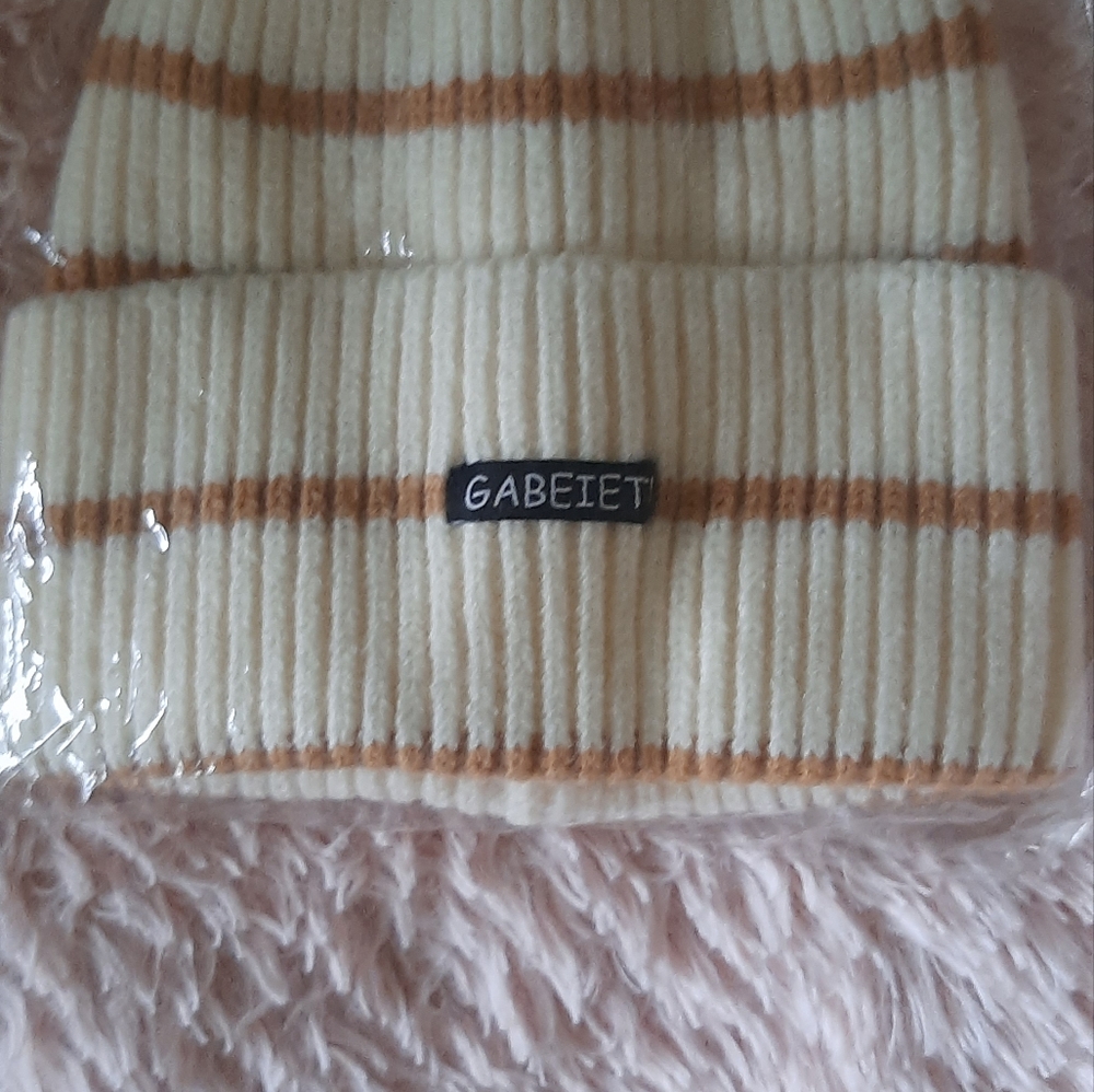 Autumn / Winter Striped Woolen Hat